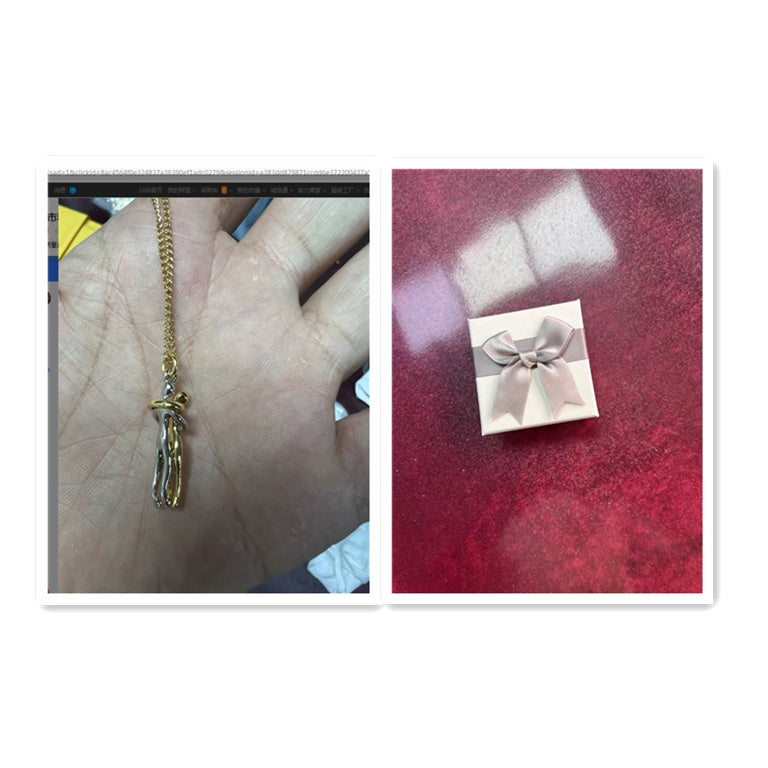 Unisex Men Women Love Hug Necklace