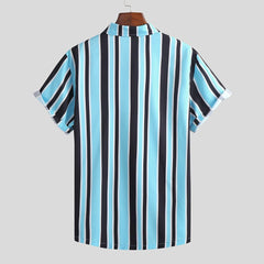 Men Casual Fashionable Stripe shirts