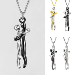 Unisex Men Women Love Hug Necklace