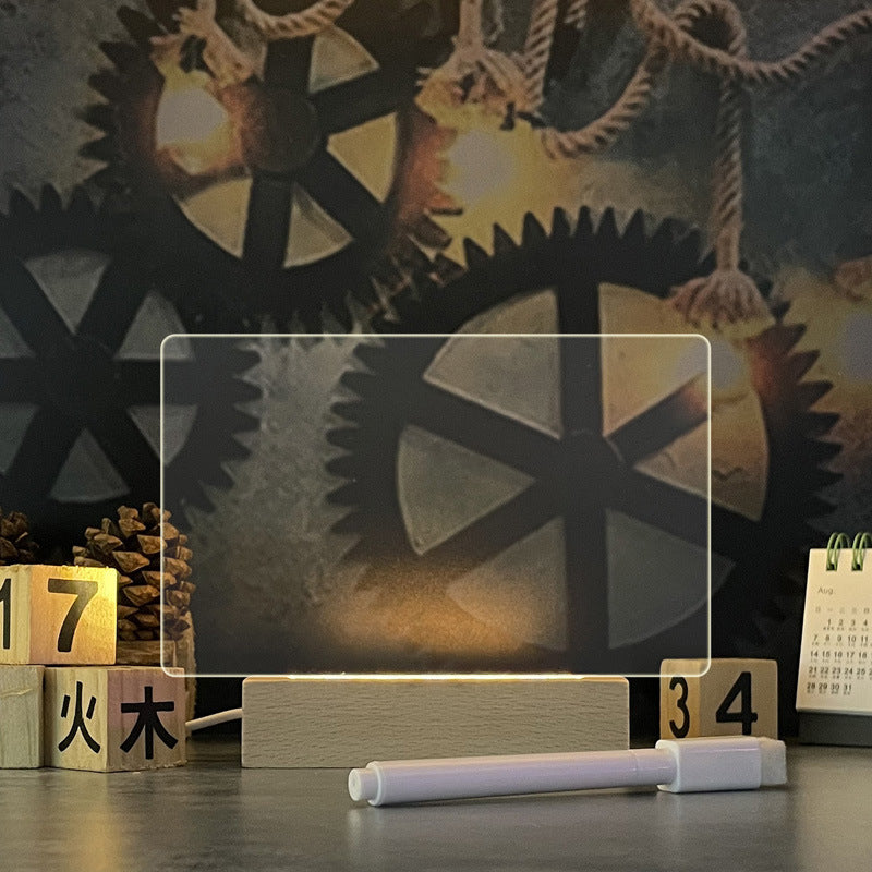 Led Night Creative Note Board