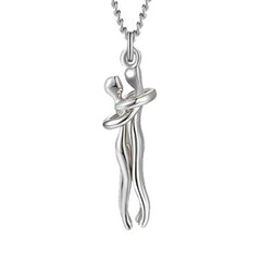 Unisex Men Women Love Hug Necklace