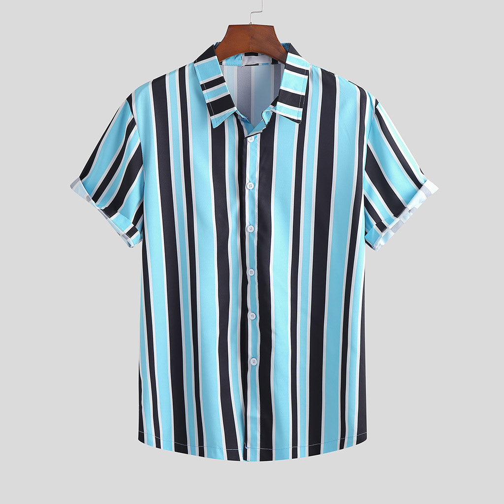 Men Casual Fashionable Stripe shirts