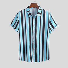 Men Casual Fashionable Stripe shirts