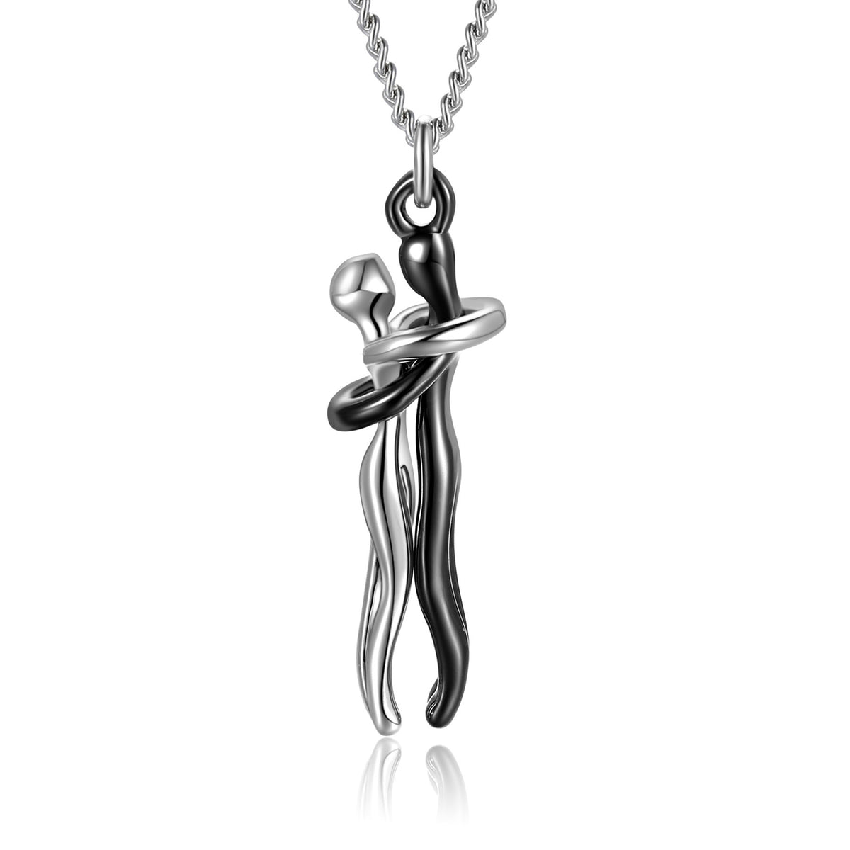 Unisex Men Women Love Hug Necklace