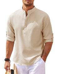 Men's Casual Collar Solid Shirt