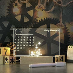 Led Night Creative Note Board
