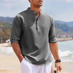 Men's Casual Collar Solid Shirt