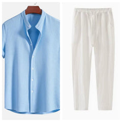 Men's Top Casual Short Sleeve Loose Shirt