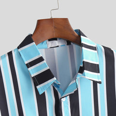 Men Casual Fashionable Stripe shirts