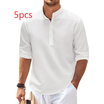 Men's Casual Collar Solid Shirt