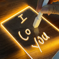 Led Night Creative Note Board