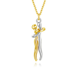 Unisex Men Women Love Hug Necklace