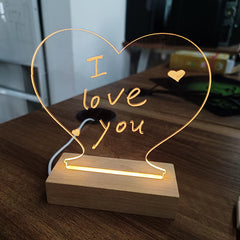 Led Night Creative Note Board