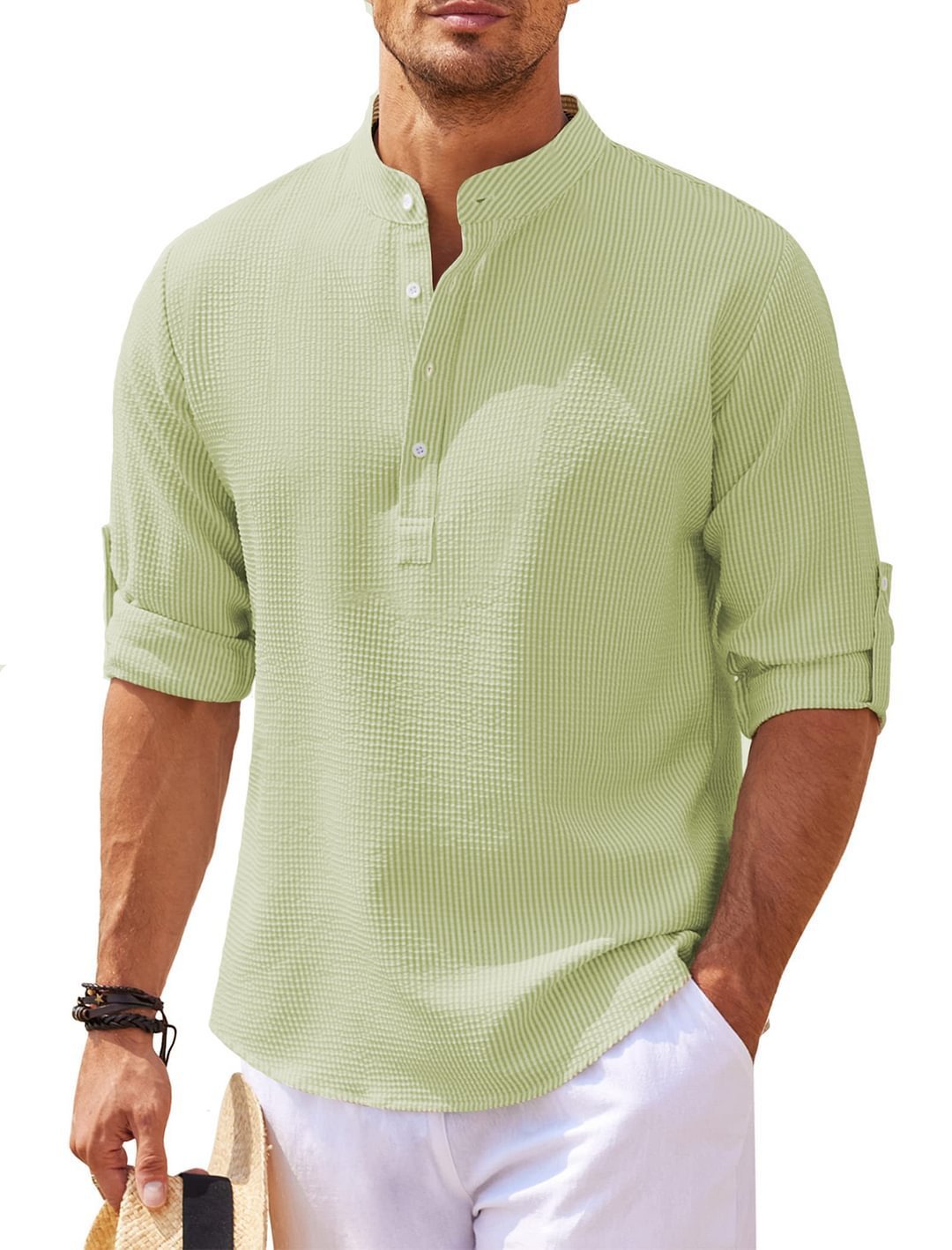 Men's Casual Collar Solid Shirt
