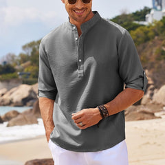 Men's Casual Collar Solid Shirt