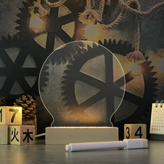 Led Night Creative Note Board